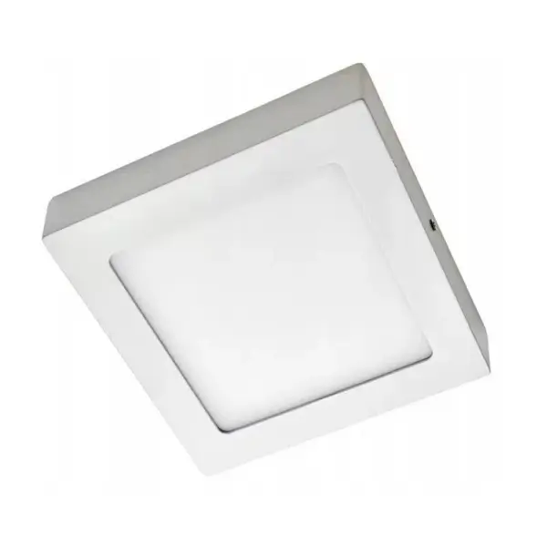 Aplica LED, Putere 6W, Forma Patrata, Contur Metalic, 220 V