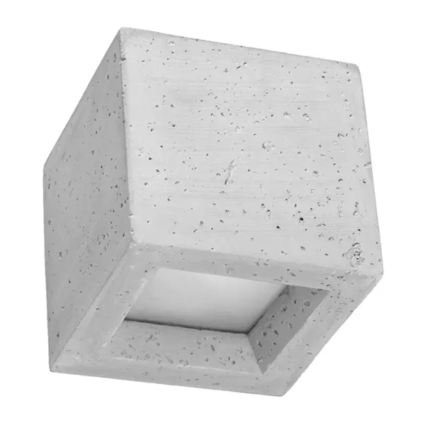 Aplica Leo din beton Gri 12x12x10 cm