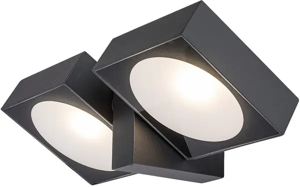 Aplică pentru exterior Rabalux - Telde 77101, IP54, 14W, 3000K, neagră