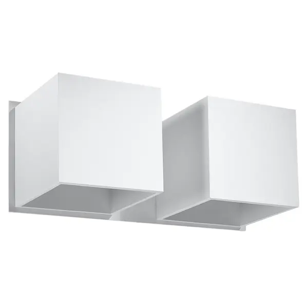 Aplica perete Quad Alb 26x12x11 cm