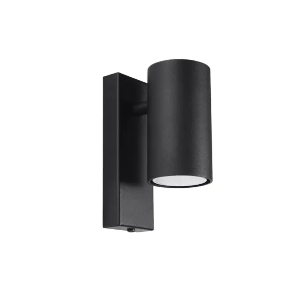 Aplica perete Utti Negru 6x10x15 cm