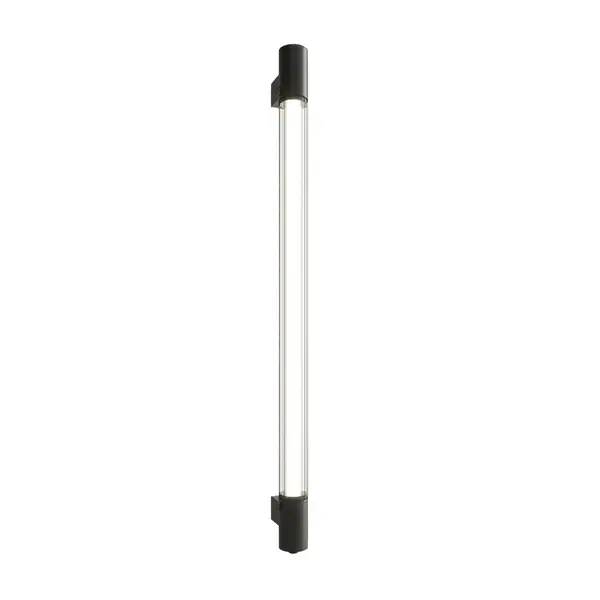 Aplica perete Valo Negru 6000K 95x8x7 cm