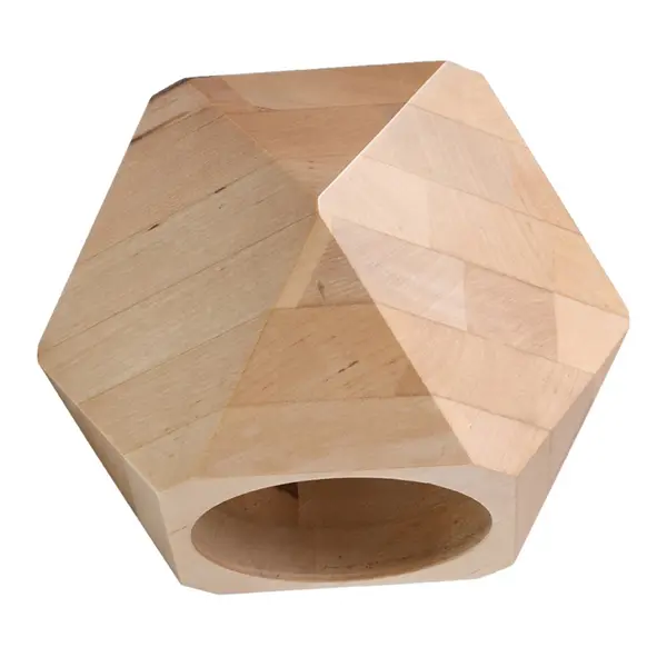 Aplica perete Woody din lemn, Natural 12x14x12 cm