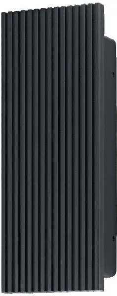 Aplicație de fațadă Osram – Striped Box, 12W, IP54, gri închis