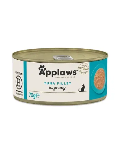 APPLAWS Cat Adult Tuna in Gravy file ton în sos 70 g
