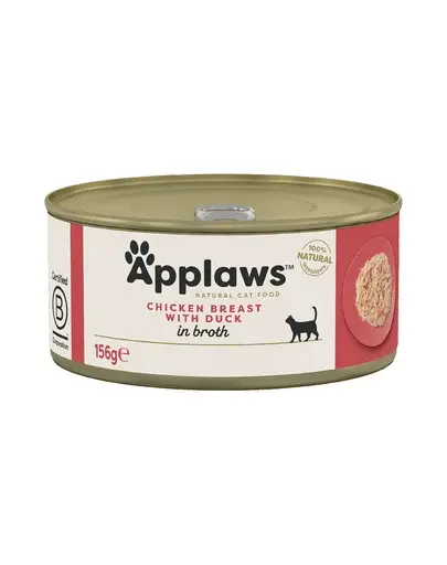 APPLAWS Cat Chicken Breast with Duck Mancare umeda pisica, cu pui si rata 156g