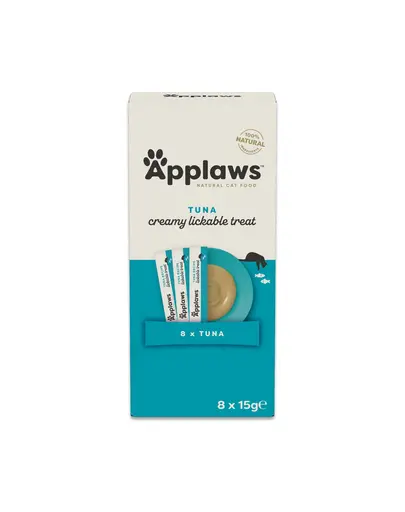 APPLAWS Cat Multipack Gustări cremoase cu aromă de ton pentru pisici 32 x 15 g