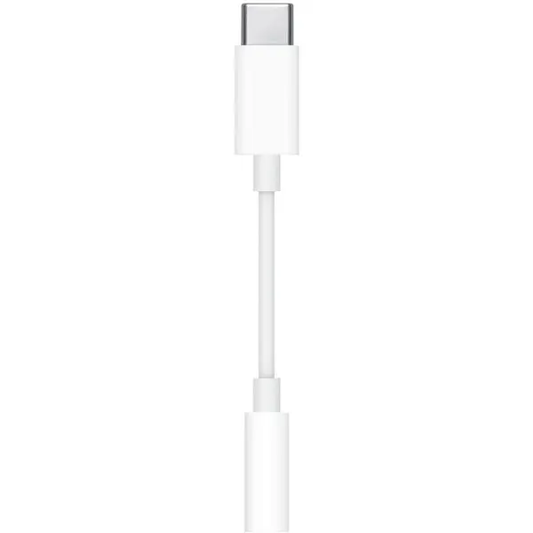 Apple Adaptor pentru casti Apple USB-C to 3.5 mm, Alb