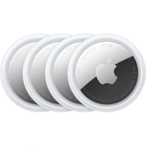 Apple AirTag, Set 4 Bucati, Alb MX542LL/A