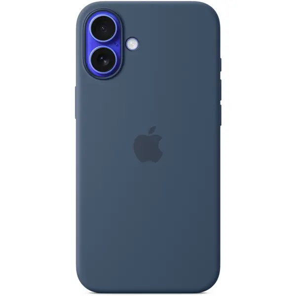 Apple Apple iPhone 16 Plus Silicone Case with MagSafe - Denim