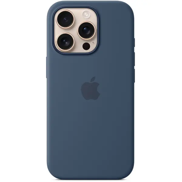 Apple Apple iPhone 16 Pro Silicone Case with MagSafe - Denim
