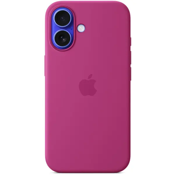 Apple Apple iPhone 16 Silicone Case with MagSafe - Fuchsia (Seasonal)