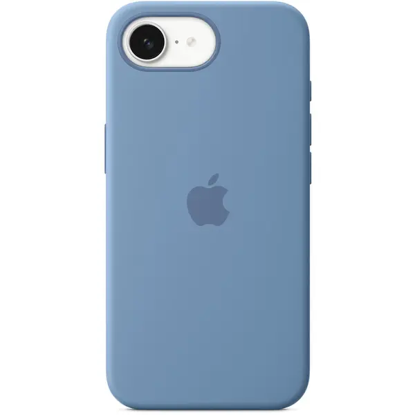 Apple Apple iPhone 16e Silicone Case Winter Blue