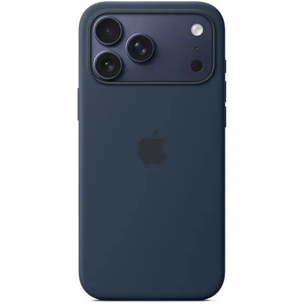 Apple Apple iPhone 17 Pro Max Silicone Case with MagSafe – Midnight