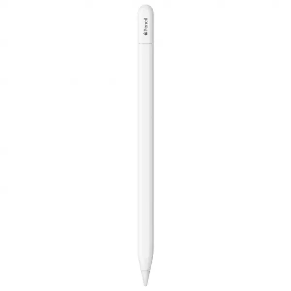 Apple Apple Pencil (USB-C) pentru iPad MUWA3ZM/A pentru iPad Pro 12.9 6th/5th/4th/3rd Gen, iPad Pro 11, iPad Air 5th/4th, iPad 10th, iPad Mini 6th, Alb
