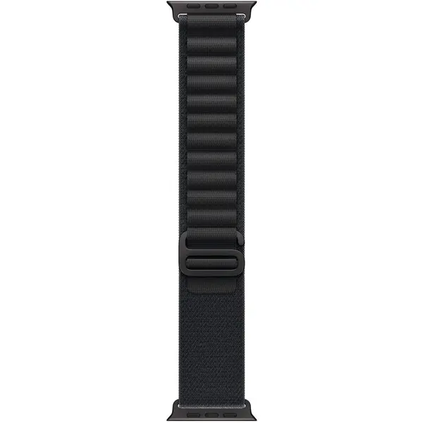 Apple Apple Watch 49mm Loop: Black Alpine Loop - Large - Black Titanium Finish