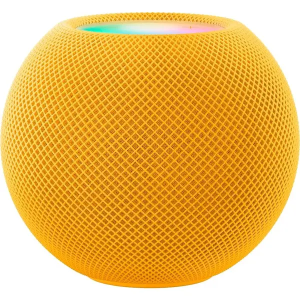 Apple Boxa portabila Apple HomePod Mini, Asistent Siri, Bluetooth, Wi-Fi, Galben