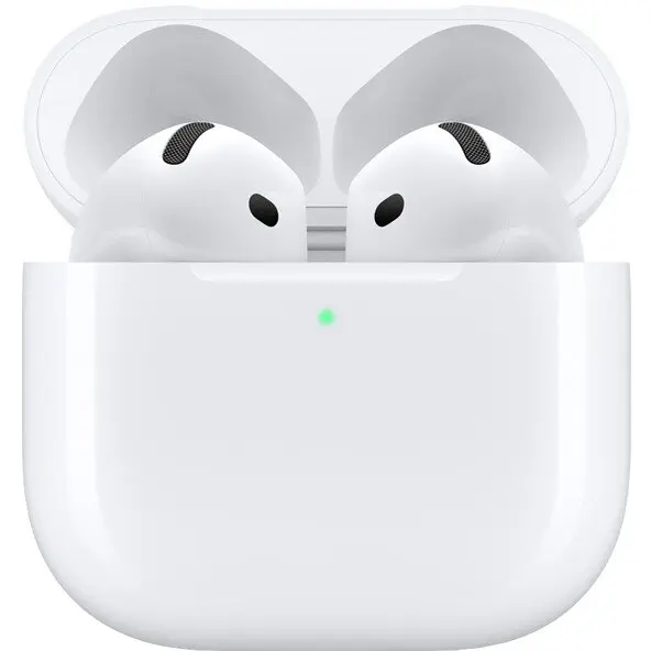 Apple Casti Apple AirPods 4, USB-C, True Wireless, Bluetooth, In-Ear, Microfon, Alb