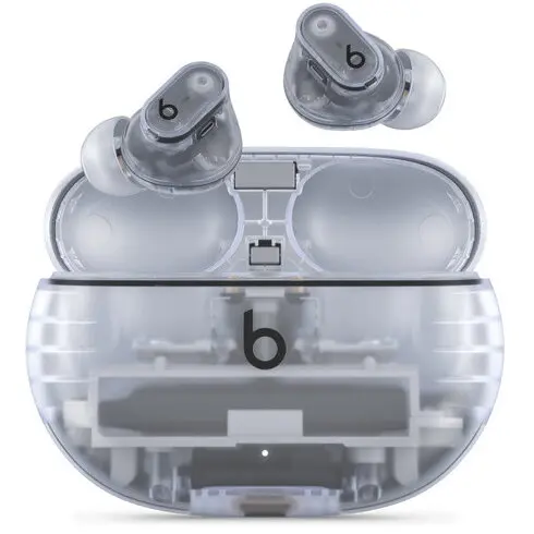 Apple Casti Bluetooth Beats Studio Buds, Transparent