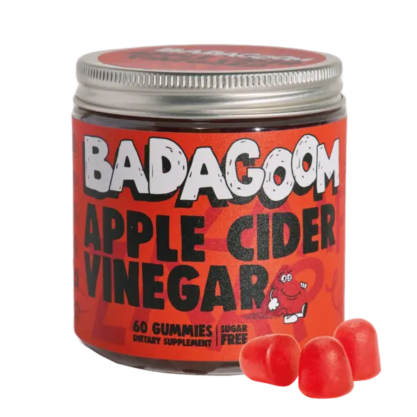 Apple Cider Vinegar, 60 jeleuri gumate, Badagoom