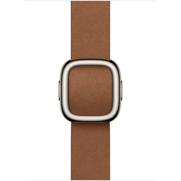 Apple Curea Apple MGG34ZM/A, pentru Apple Watch 42 mm, Modern Buckle, marime S, Caramel