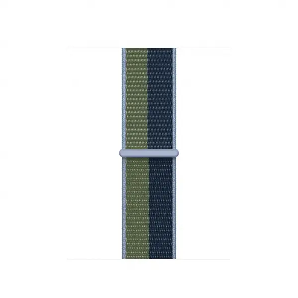 Apple Curea Apple pentru Apple Watch 41mm Abyss Blue/Moss Green Sport Loop - Regular