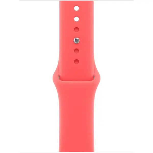 Apple Curea Smartwatch Apple MHYA4ZM/A, pentru Apple Watch 42 mm, Sport Band, Marime S/M, Roz Guava