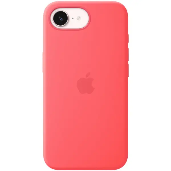 Apple Husa de protectie Apple Silicone Case with MagSafe pentru iPhone 17e, Roz Guava