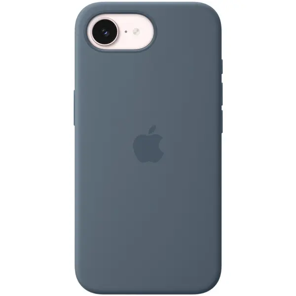 Apple Husa de protectie Apple Silicone Case with MagSafe pentru iPhone 17e, Albastru inchis