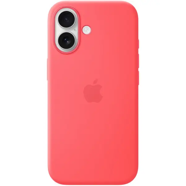 Apple Husa de protectie Apple Silicone Case with MagSafe pentru iPhone 17, Roz Guava