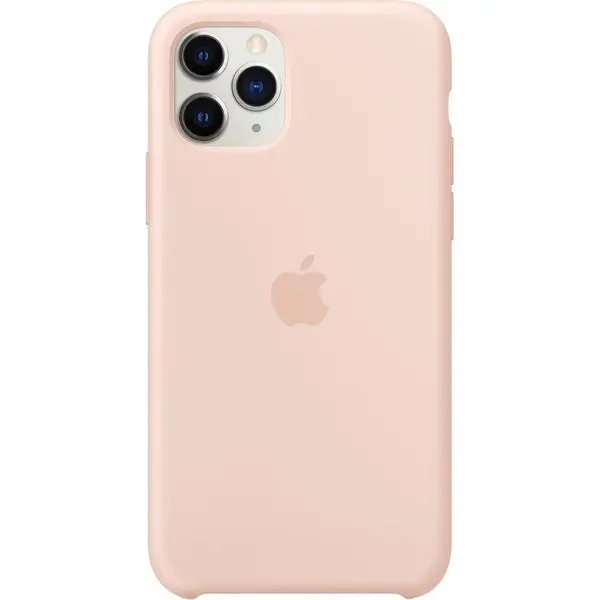 Apple Husa silicon Apple iPhone 11 Pro, roz (mwym2zm/a)