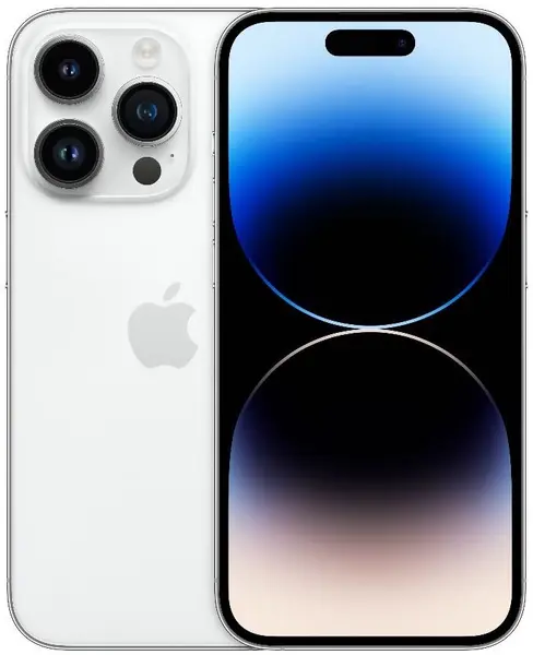 Apple iPhone 14 Pro 128 GB Silver Excelent