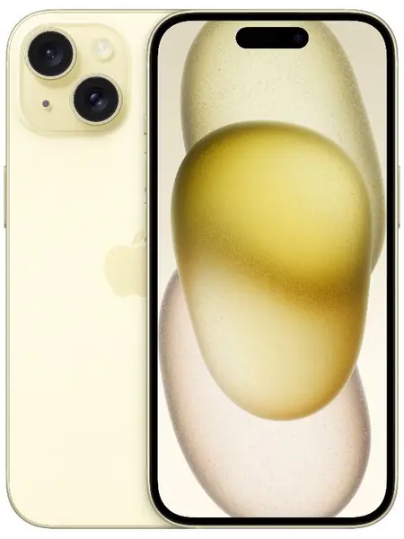 Apple iPhone 15 128 GB Yellow Foarte bun