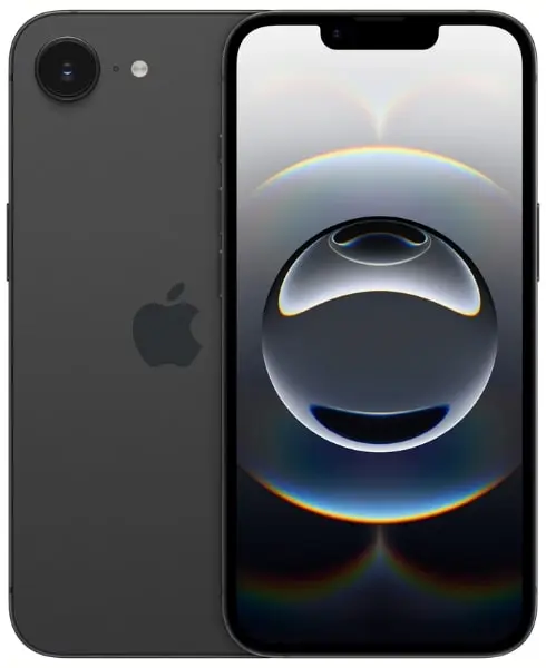 Apple iPhone 16e 128 GB Black Ca nou