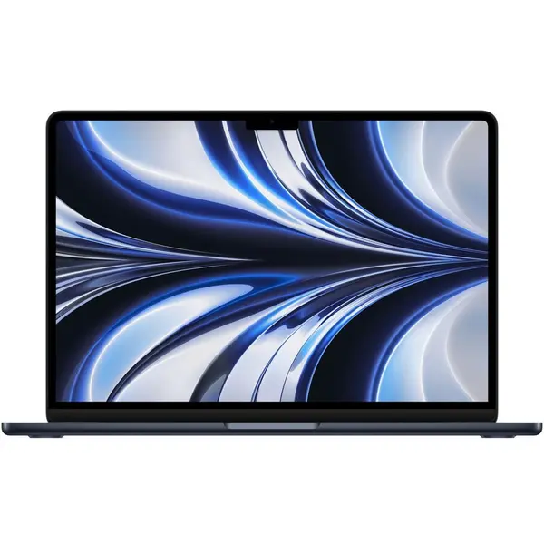 Apple Laptop Apple MacBook Air 13.6 inch, Liquid Retina, Apple M4 (CPU 10-core, GPU 10-core), 16GB RAM, 512 GB SSD, US KB, macOS Sequoia, Negru