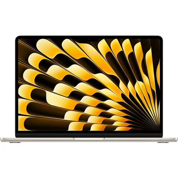 Apple Laptop Apple MacBook Air, 13.6 inch Liquid Retina, Apple M5, 32GB RAM, 2TB SSD, macOS, Auriu