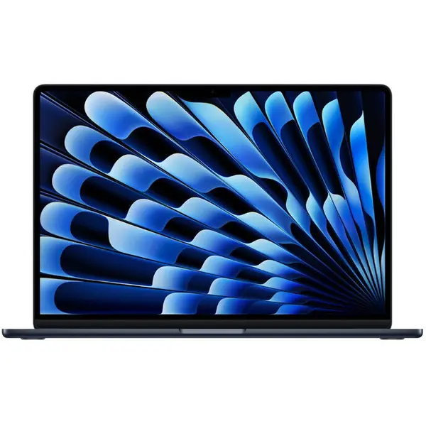 Apple Laptop Apple MacBook Air 15.3 inch Liquid Retina, M4 10-core CPU, 16GB RAM, 256GB SSD, macOS, Albastru