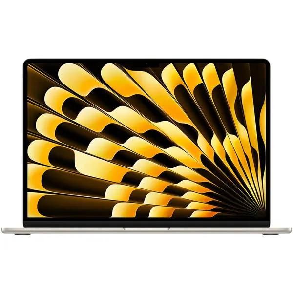 Apple Laptop Apple MacBook Air, 15.3 inch Liquid Retina, M5 10-Core, 24GB, 512GB SSD, Auriu