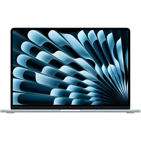 Apple Laptop Apple MacBook Air 15.3, Liquid Retina, Apple M4 chip (10-core CPU), 24GB, 1TB SSD, Apple M4 10-core GPU, macOS, Albastru deschis (INT Keyboard)