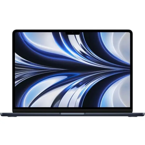Apple Laptop Apple MacBook Air, Apple M2, 13.6 inch, 16GB RAM, 512GB SSD, macOS Monterey, Negru (INT Keyboard)