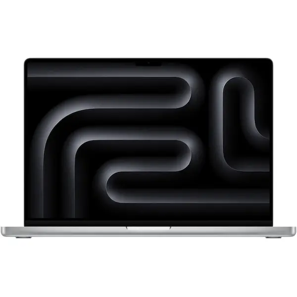 Apple Laptop Apple MacBook Pro 16.2 inch, Liquid Retina XDR, procesor Apple M5 Max, 18 nuclee CPU, 40 nuclee GPU, 64GB RAM, 2TB SSD, Tastatura internationala, Mac OS, Argintiu