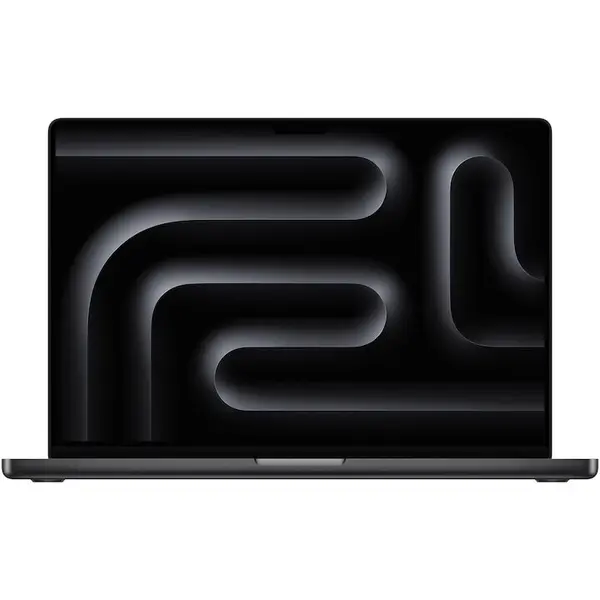 Apple Laptop Apple MacBook Pro, Z1FT001HJ, 16.2 inch, procesor Apple M4 Pro, 14 nuclee CPU, 20 nuclee GPU, 24GB RAM, 512GB SSD, MacOS, Negru