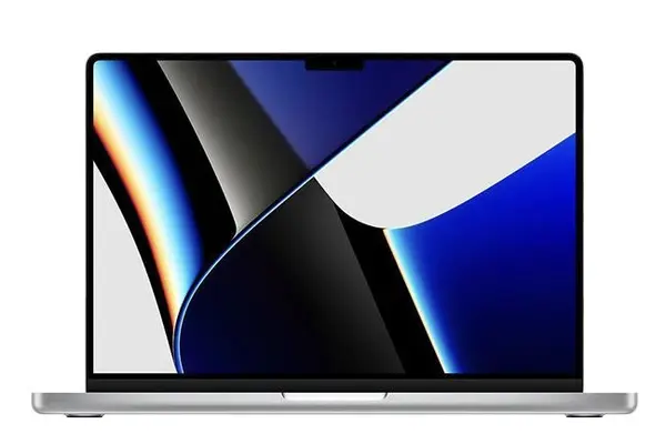Apple MacBook Pro 14″ 2021, M1 Pro 8 Cores, 16 GB, 14 core GPU 512 GB Silver Excelent