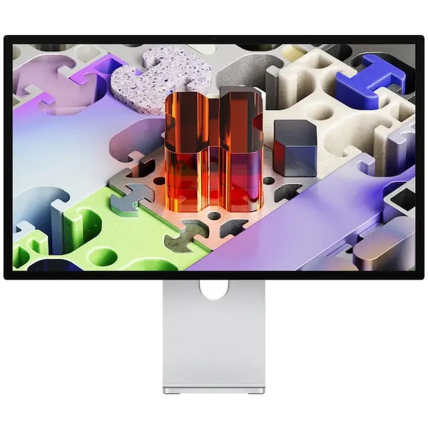Apple Monitor Apple Studio 27 inch, 5K, IPS, Mini LED, Wide, 120Hz, Display XDR, Nano-texture glass, cu suport reglabil cu inclinare si inaltime, Argintiu