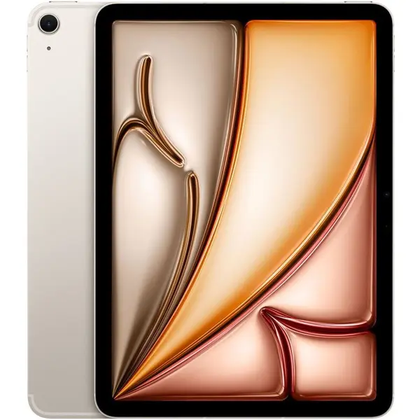 Apple Tableta Apple iPad Air 11 M3 Cellular, Procesor Apple M3 Octa-Core, Liquid Retina IPS 11, 8GB RAM, 256GB Flash, Camera 12MP, Wi-Fi, Bluetooth, 5G, iPadOS, Auriu
