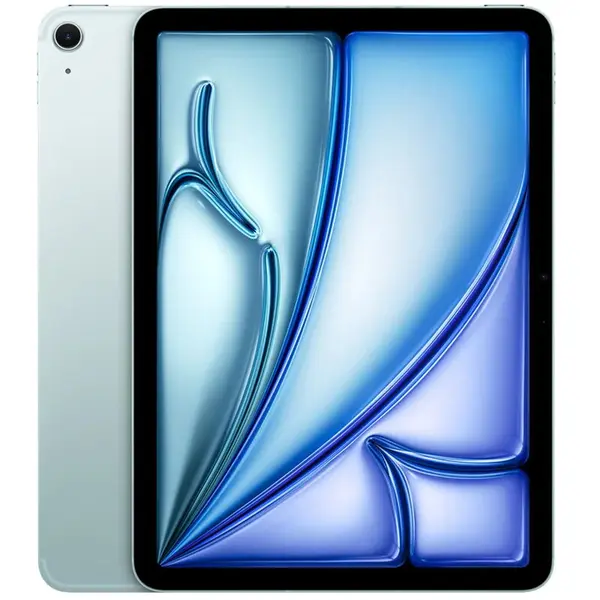 Apple Tableta Apple iPad Air 11 M4 Cellular, Procesor Apple M4 Octa-Core, Ecran Liquid Retina IPS 11, 12GB RAM, 128GB Flash, Camera 12MP, Wi-Fi, Bluetooth, GPS, 5G, iPadOS, Albastru