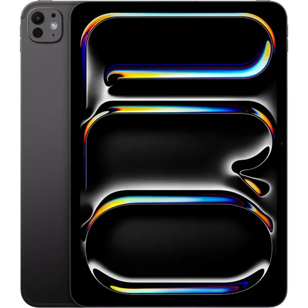 Apple Tableta Apple iPad Pro 11 (2024), Procesor Apple M4, Ultra Retina 11, Nano-texture Glass, 16GB RAM, 2TB Flash, 12MP, LiDAR, Wi-Fi, Bluetooth, iPadOS, Negru