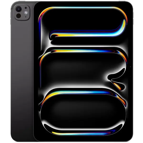 Apple Tableta Apple iPad Pro 11 2025 Cellular, Procesor Apple M5, Ecran Ultra Retina OLED 11, 12GB RAM, 256GB Flash, Camera 12 MP, Wi-Fi, Bluetooth, GPS, 5G, iPadOS, Negru