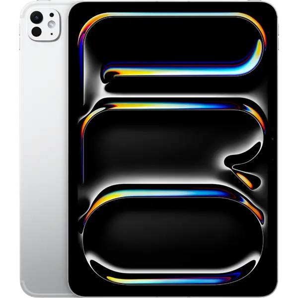 Apple Tableta Apple iPad Pro 11 2025 Cellular, Procesor Apple M5, Ecran Ultra Retina OLED 11, 12GB RAM, 512GB Flash, Camera 12 MP, Wi-Fi, Bluetooth, GPS, 5G, iPadOS, Argintiu