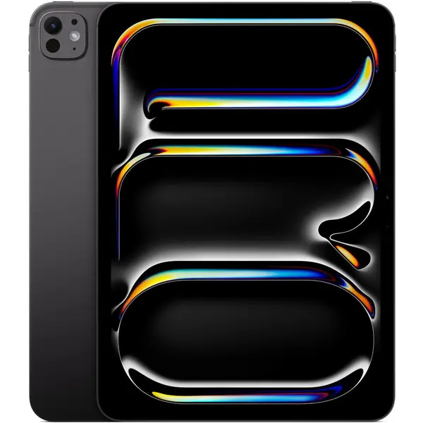 Apple Tableta Apple iPad Pro 11 2025, Procesor Apple M5, Ecran Ultra Retina OLED 11, Nano Texture, 16GB RAM, 2TB Flash, Camera 12 MP, Wi-Fi, Bluetooth, GPS, iPadOS, Negru